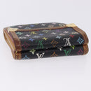 LOUIS VUITTON Multicolor Porte Monnaie Billets Cartes Credit M92984 Auth 200093-5