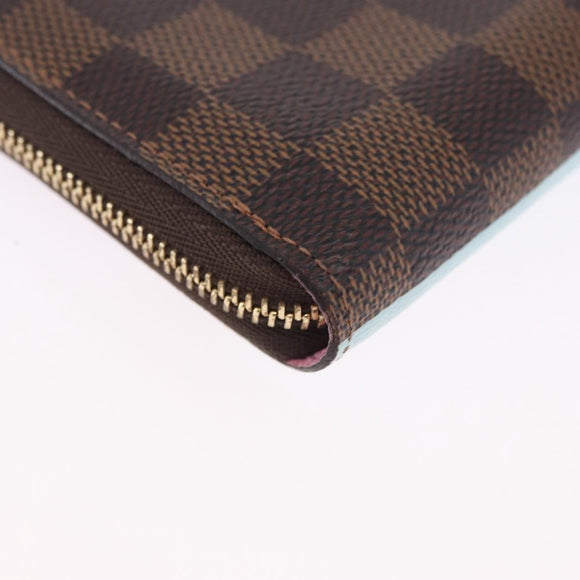 LOUIS VUITTON Damier Ebene Zippy Coin Purse N40721 LV Auth 200094A