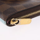 LOUIS VUITTON Damier Ebene Zippy Coin Purse N40721 LV Auth 200094A-8