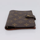 LOUIS VUITTON Monogram Agenda PM Day Planner Cover R20005 LV Auth 200095-6