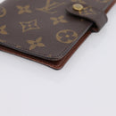 LOUIS VUITTON Monogram Agenda PM Day Planner Cover R20005 LV Auth 200095-7