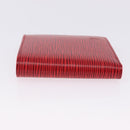 LOUIS VUITTON Epi Porte Billet Cartes Credit Monnaie Red M63547 Auth 200097A-4
