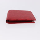 LOUIS VUITTON Epi Porte Billet Cartes Credit Monnaie Red M63547 Auth 200097A-6