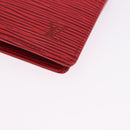 LOUIS VUITTON Epi Porte Billet Cartes Credit Monnaie Red M63547 Auth 200097A-14