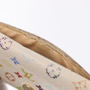 LOUIS VUITTON Multicolor Anvelop Cult De Vuitto Case White M66557 LV Auth 200098-11