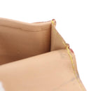 LOUIS VUITTON Multicolor Anvelop Cult De Vuitto Case White M66557 LV Auth 200098-12