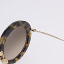 Miu Miu Sunglasses plastic Brown Auth 200100M-9