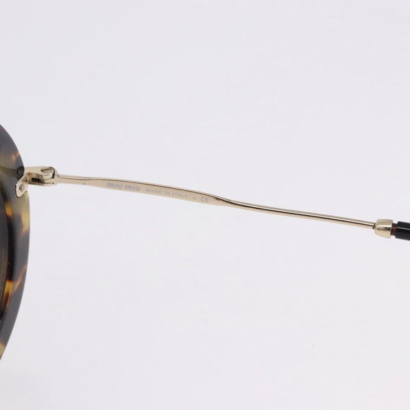 Miu Miu Sunglasses plastic Brown Auth 200100M