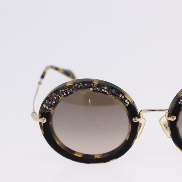 Miu Miu Sunglasses plastic Brown Auth 200100M