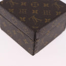 LOUIS VUITTON Monogram Jewelry Case Jewelry Box LV Auth 200102-16