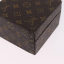 LOUIS VUITTON Monogram Jewelry Case Jewelry Box LV Auth 200102-17