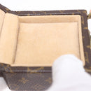 LOUIS VUITTON Monogram Jewelry Case Jewelry Box LV Auth 200102-18