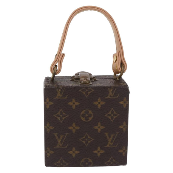 LOUIS VUITTON Monogram Jewelry Case Jewelry Box LV Auth 200102