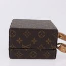 LOUIS VUITTON Monogram Jewelry Case Jewelry Box LV Auth 200102-3