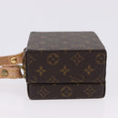 LOUIS VUITTON Monogram Jewelry Case Jewelry Box LV Auth 200102-4
