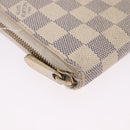 LOUIS VUITTON Damier Azur Zippy Wallet Long Wallet N60019 LV Auth 200103-14