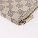 LOUIS VUITTON Damier Azur Zippy Wallet Long Wallet N60019 LV Auth 200103-17