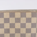 LOUIS VUITTON Damier Azur Zippy Wallet Long Wallet N60019 LV Auth 200103-2
