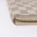 LOUIS VUITTON Damier Azur Zippy Wallet Long Wallet N60019 LV Auth 200103-5