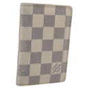 LOUIS VUITTON Damier Azur Organizer Dupoch Card Case N61727 LV Auth 200104-1