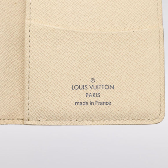 LOUIS VUITTON Damier Azur Organizer Dupoch Card Case N61727 LV Auth 200104