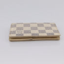 LOUIS VUITTON Damier Azur Organizer Dupoch Card Case N61727 LV Auth 200104-4