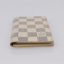 LOUIS VUITTON Damier Azur Organizer Dupoch Card Case N61727 LV Auth 200104-7