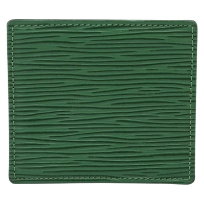 LOUIS VUITTON Epi Porte Monnaie Boite Coin Purse Green M63694 LV Auth 200106V - 0