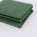 LOUIS VUITTON Epi Porte Monnaie Boite Coin Purse Green M63694 LV Auth 200106V-7