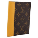 LOUIS VUITTON Monogram Macassar Couverteur Passport NM M12827 LV Auth 200109V-1
