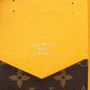 LOUIS VUITTON Monogram Macassar Couverteur Passport NM M12827 LV Auth 200109V-12