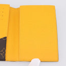LOUIS VUITTON Monogram Macassar Couverteur Passport NM M12827 LV Auth 200109V-15