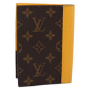 LOUIS VUITTON Monogram Macassar Couverteur Passport NM M12827 LV Auth 200109V-3