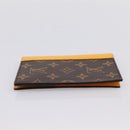 LOUIS VUITTON Monogram Macassar Couverteur Passport NM M12827 LV Auth 200109V-4
