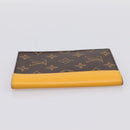 LOUIS VUITTON Monogram Macassar Couverteur Passport NM M12827 LV Auth 200109V-5
