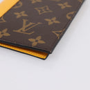 LOUIS VUITTON Monogram Macassar Couverteur Passport NM M12827 LV Auth 200109V-8