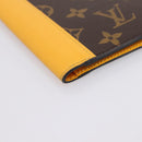 LOUIS VUITTON Monogram Macassar Couverteur Passport NM M12827 LV Auth 200109V-9