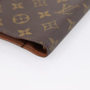 LOUIS VUITTON Monogram Agenda PM Day Planner Cover R20005 LV Auth 200110-10
