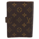 LOUIS VUITTON Monogram Agenda PM Day Planner Cover R20005 LV Auth 200110-3