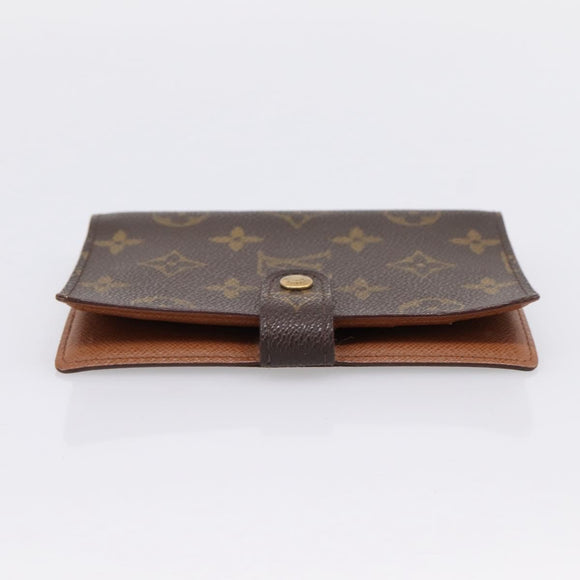 LOUIS VUITTON Monogram Agenda PM Day Planner Cover R20005 LV Auth 200110