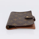 LOUIS VUITTON Monogram Agenda PM Day Planner Cover R20005 LV Auth 200110-7