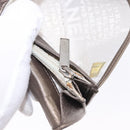 CHANEL Matelasse Cambon Line Long Wallet Leather Gold CC Auth 200114-10