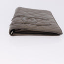 CHANEL Matelasse Cambon Line Long Wallet Leather Gold CC Auth 200114-6