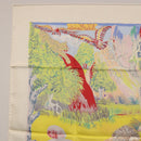 HERMES Carre 90 Scarf Silk ""Nuba Mountain"" Ivory Auth 200116M-14