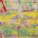 HERMES Carre 90 Scarf Silk ""Nuba Mountain"" Ivory Auth 200116M-18