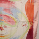 HERMES Carre 90 Scarf Silk ""Smiles in Third millenary"" Pink Auth 200117M-19