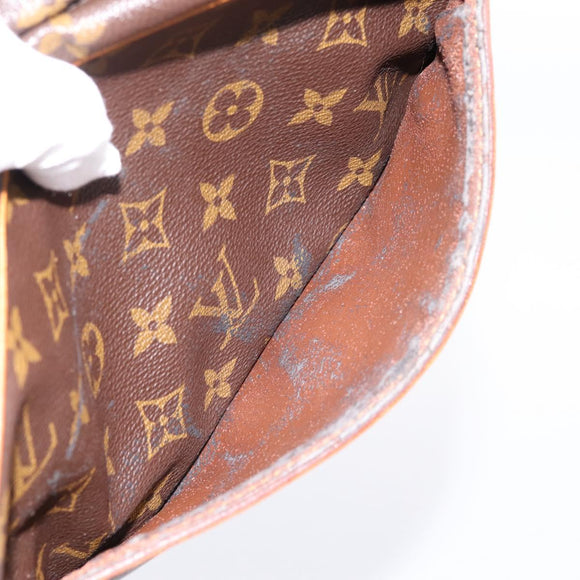 LOUIS VUITTON Monogram Compiegne 23 Clutch Bag M51847 LV Auth 200130