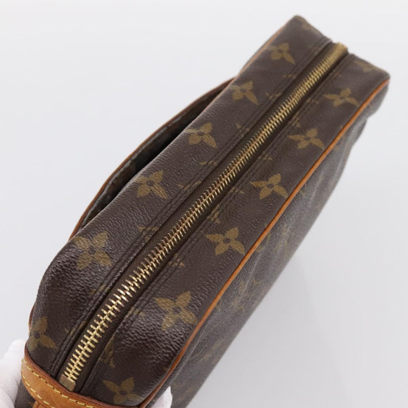 LOUIS VUITTON Monogram Compiegne 23 Clutch Bag M51847 LV Auth 200130