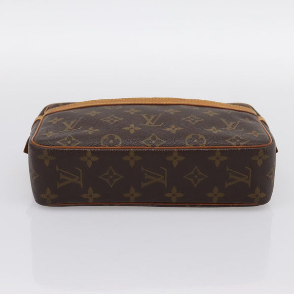 LOUIS VUITTON Monogram Compiegne 23 Clutch Bag M51847 LV Auth 200130
