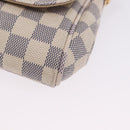 LOUIS VUITTON Damier Azur Favorit MM Shoulder Bag 2way N41275 LV Auth 200133-17